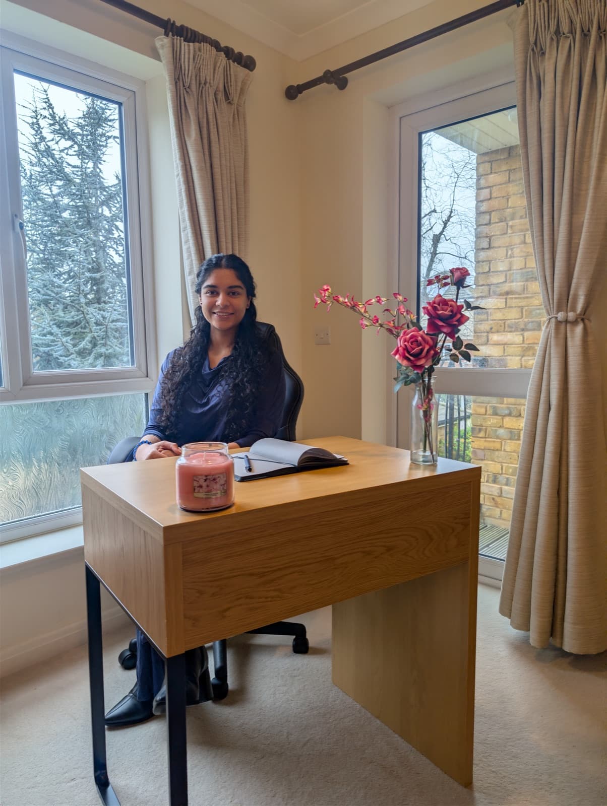 Bhavina, integrative therapist and coach at Blossom Within Therapy